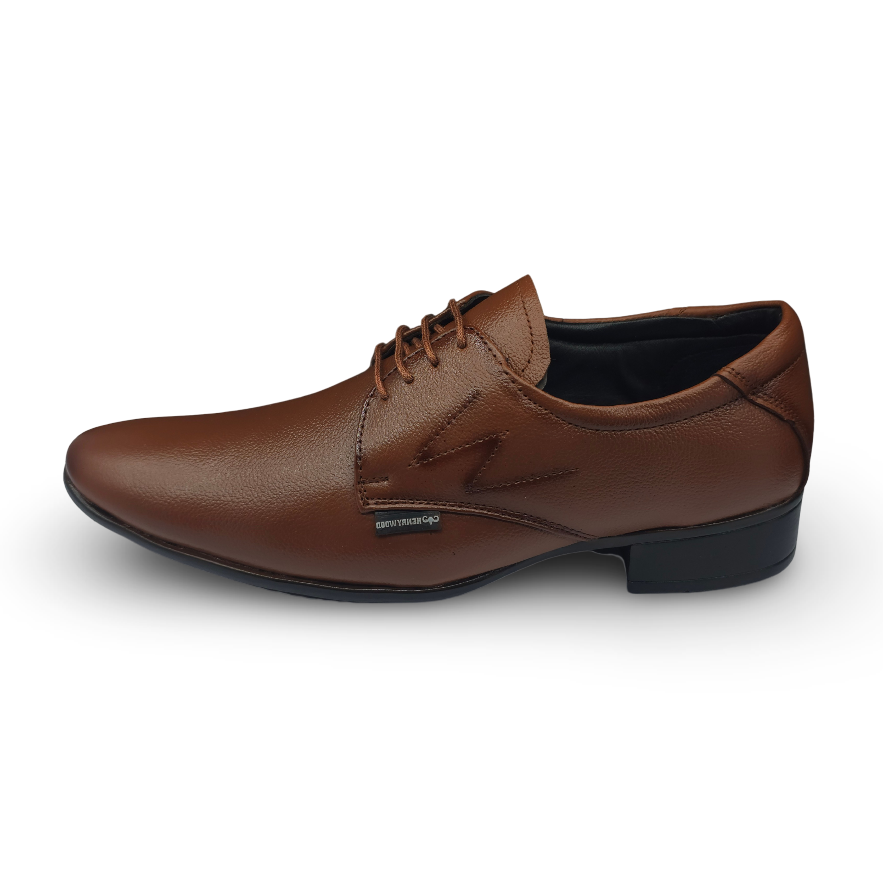 Classy Derby Formal Shoe For Men- HW-477-Tan