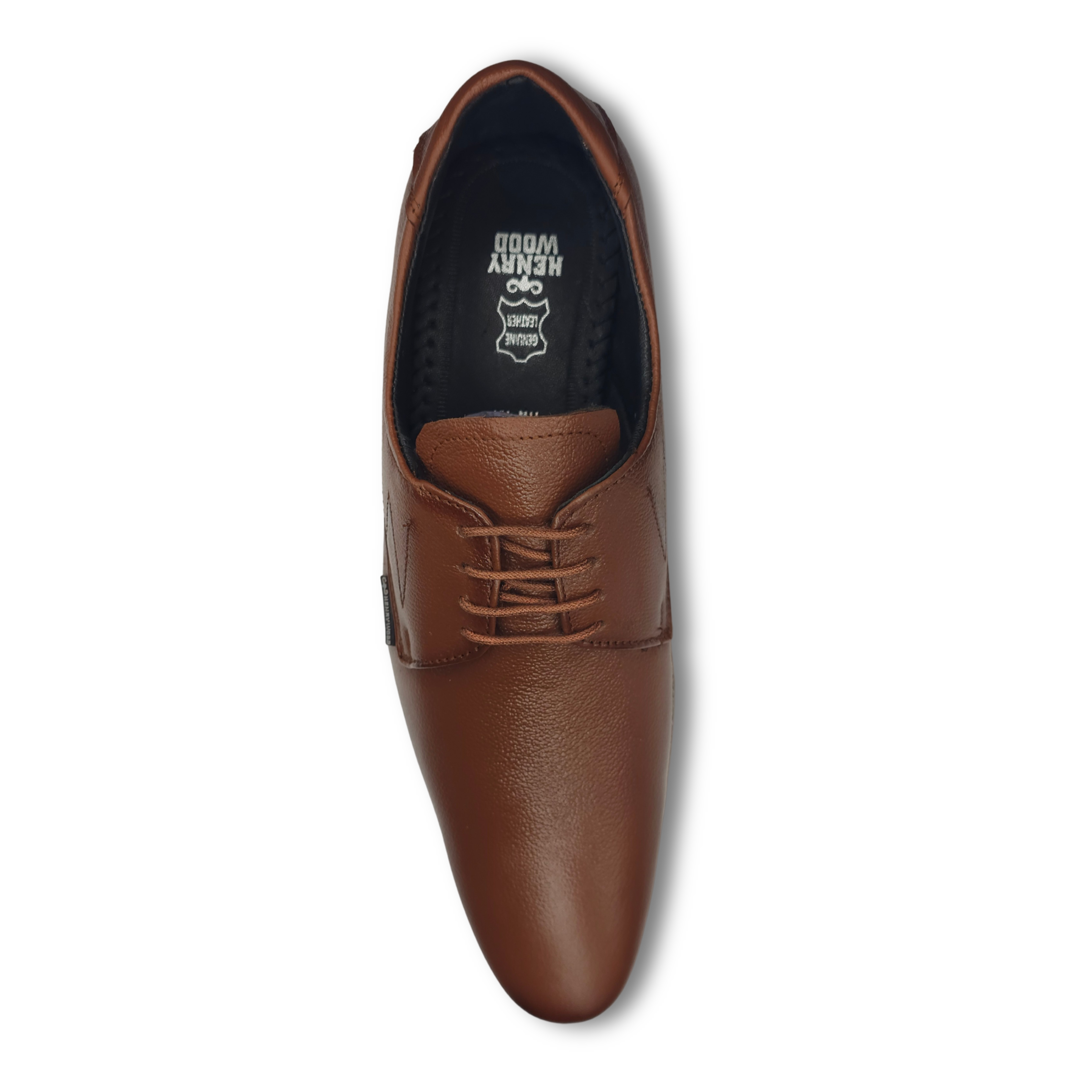 Classy Derby Formal Shoe For Men- HW-477-Tan
