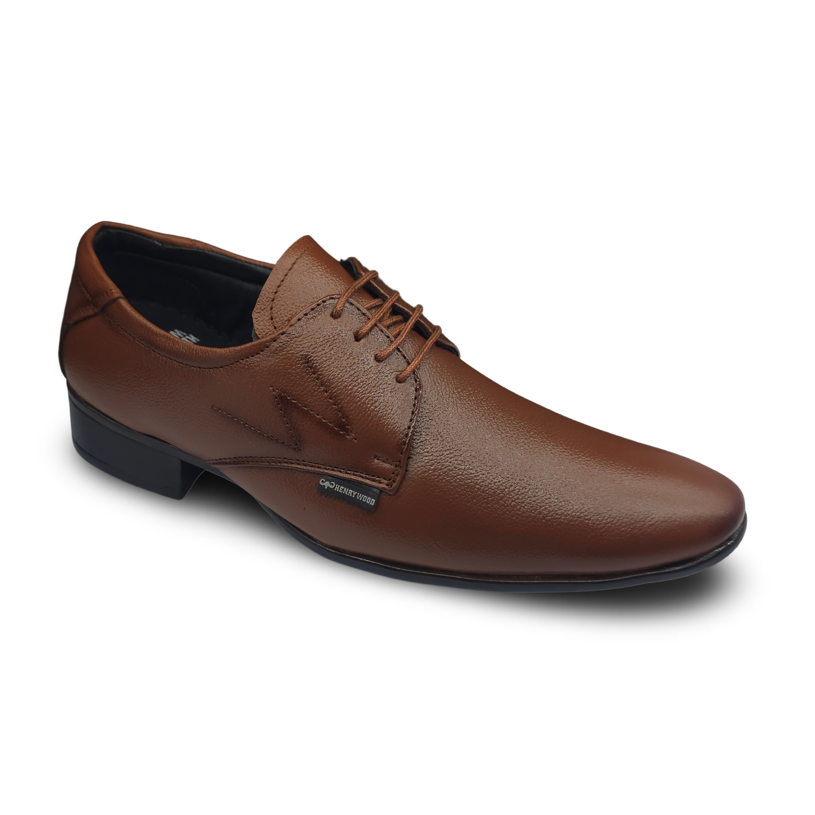 Classy Derby Formal Shoe For Men- HW-477-Tan