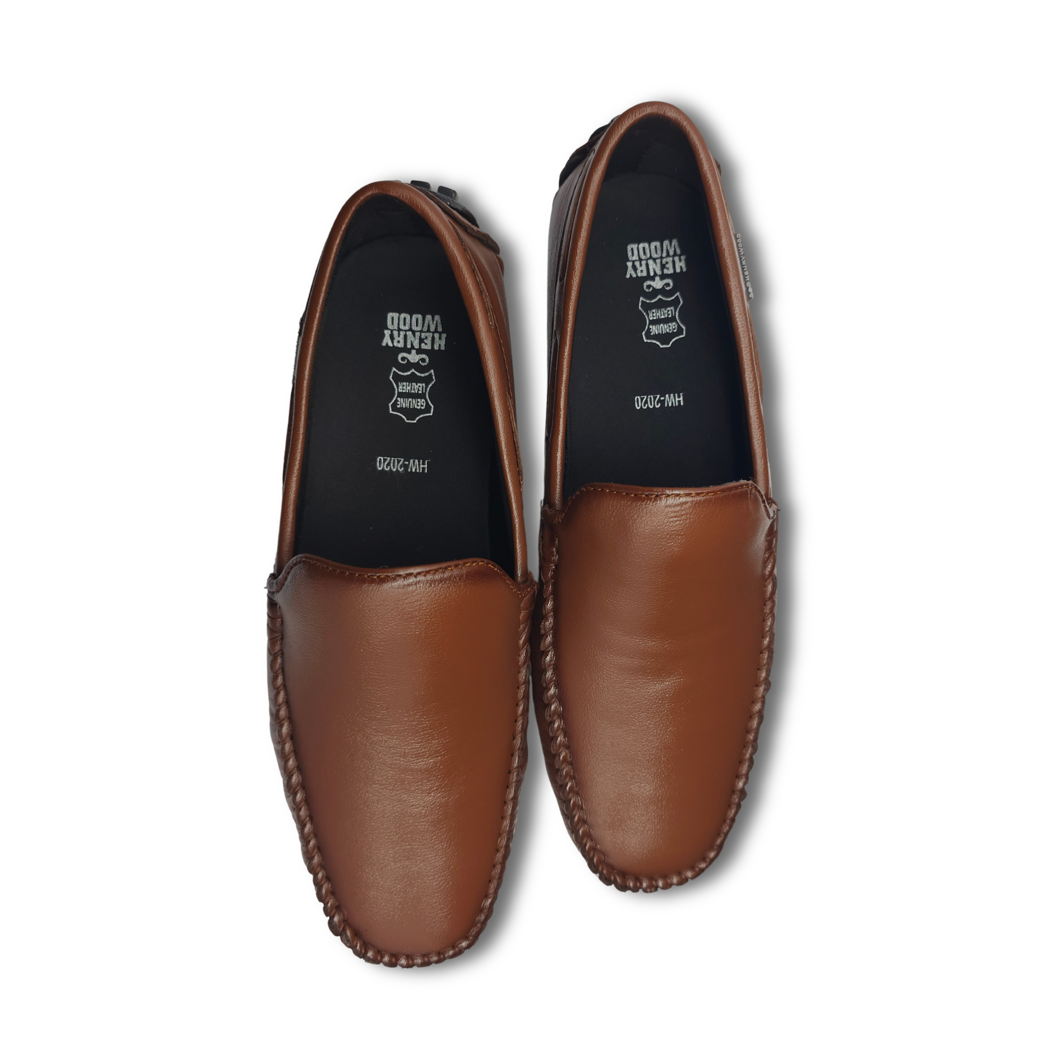 Classy Leather Loafers for Men- HW-2020-Tan