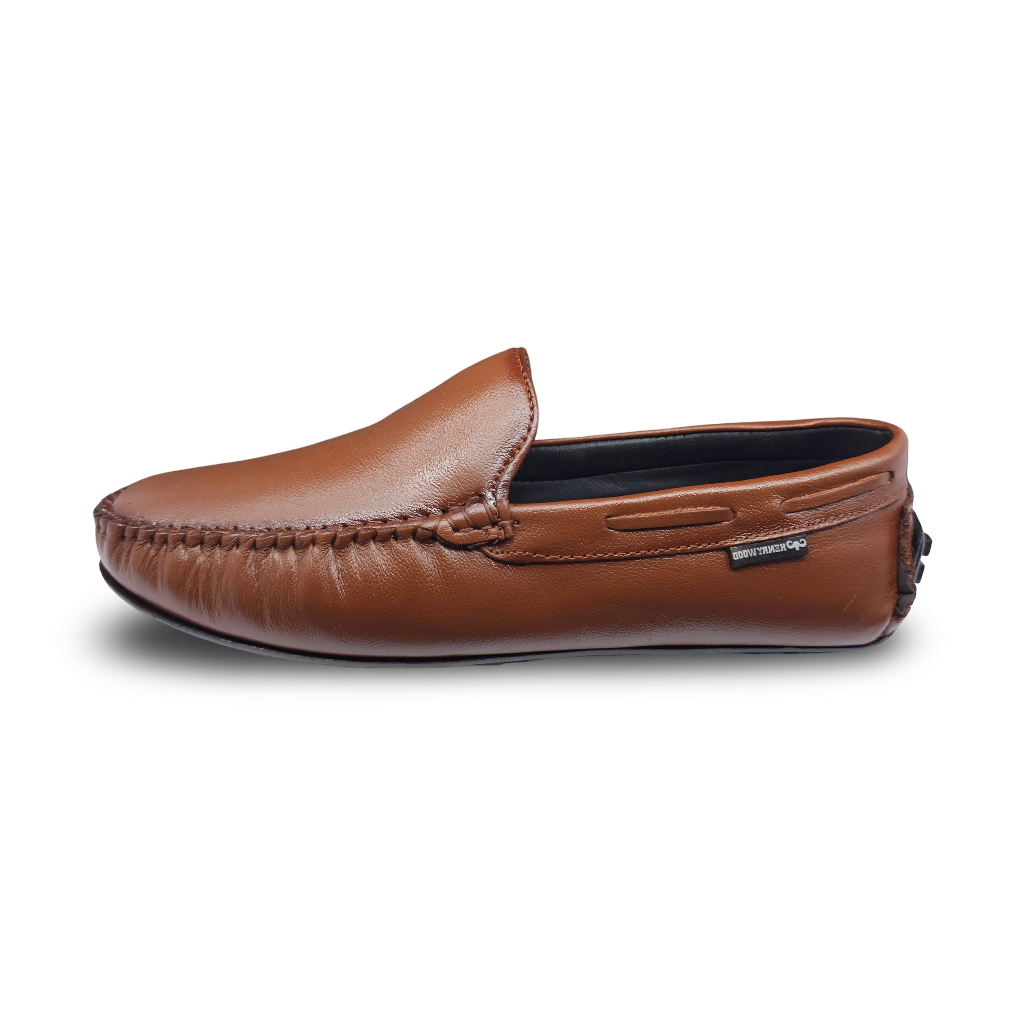 Classy Leather Loafers for Men- HW-2020-Tan