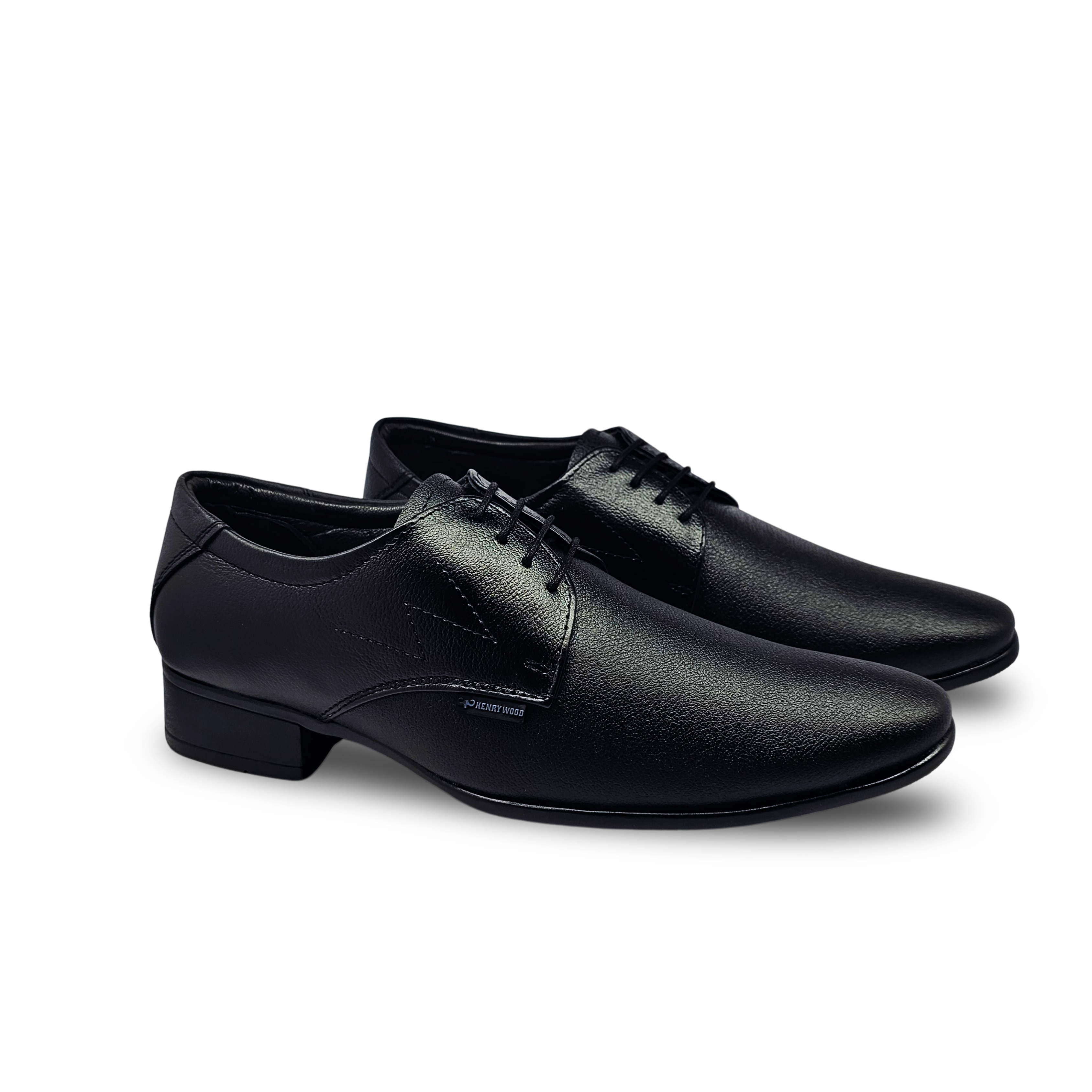 Black Classy Derby Formal Shoe For Men