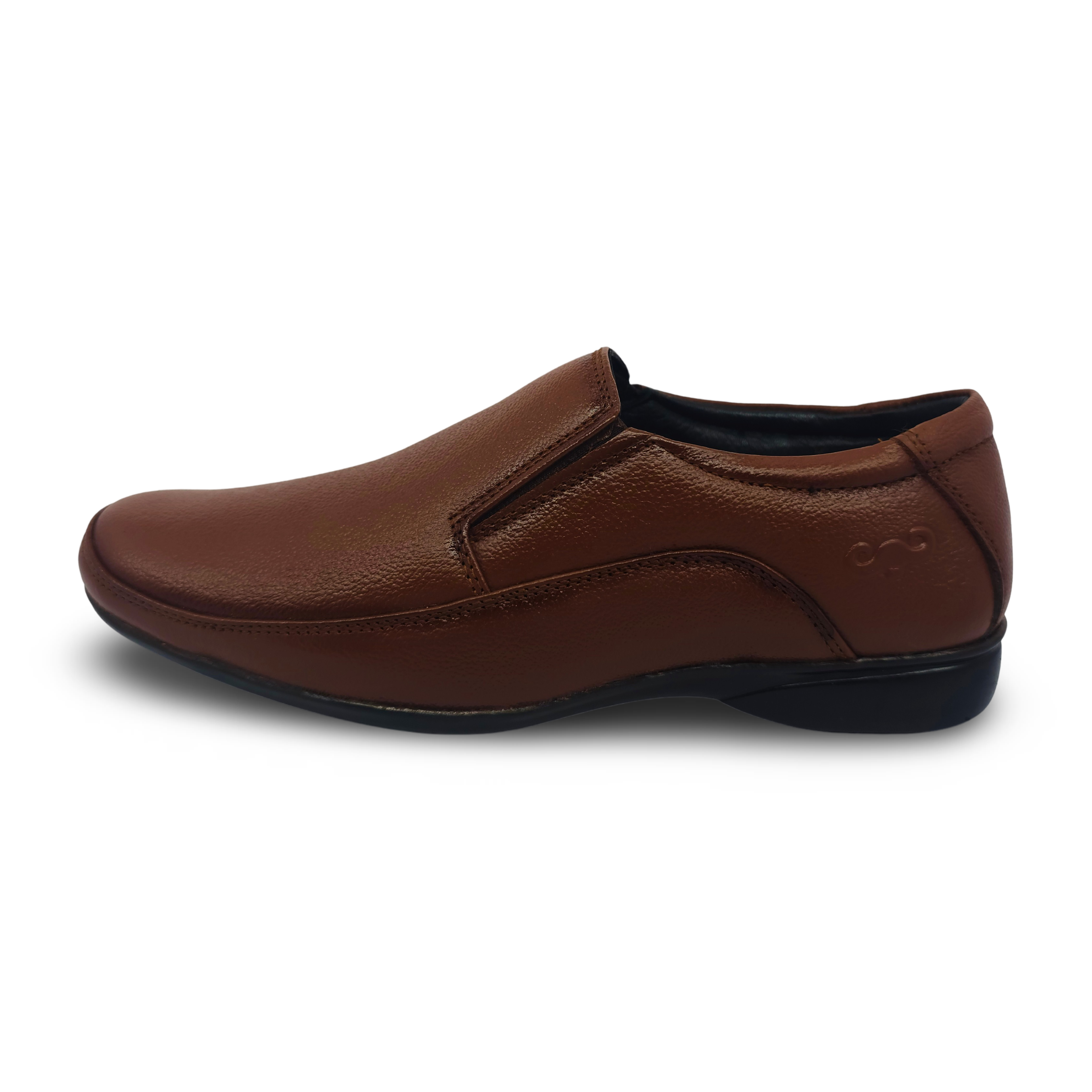 Luxe Formal Leather Shoes-HW-521-Tan