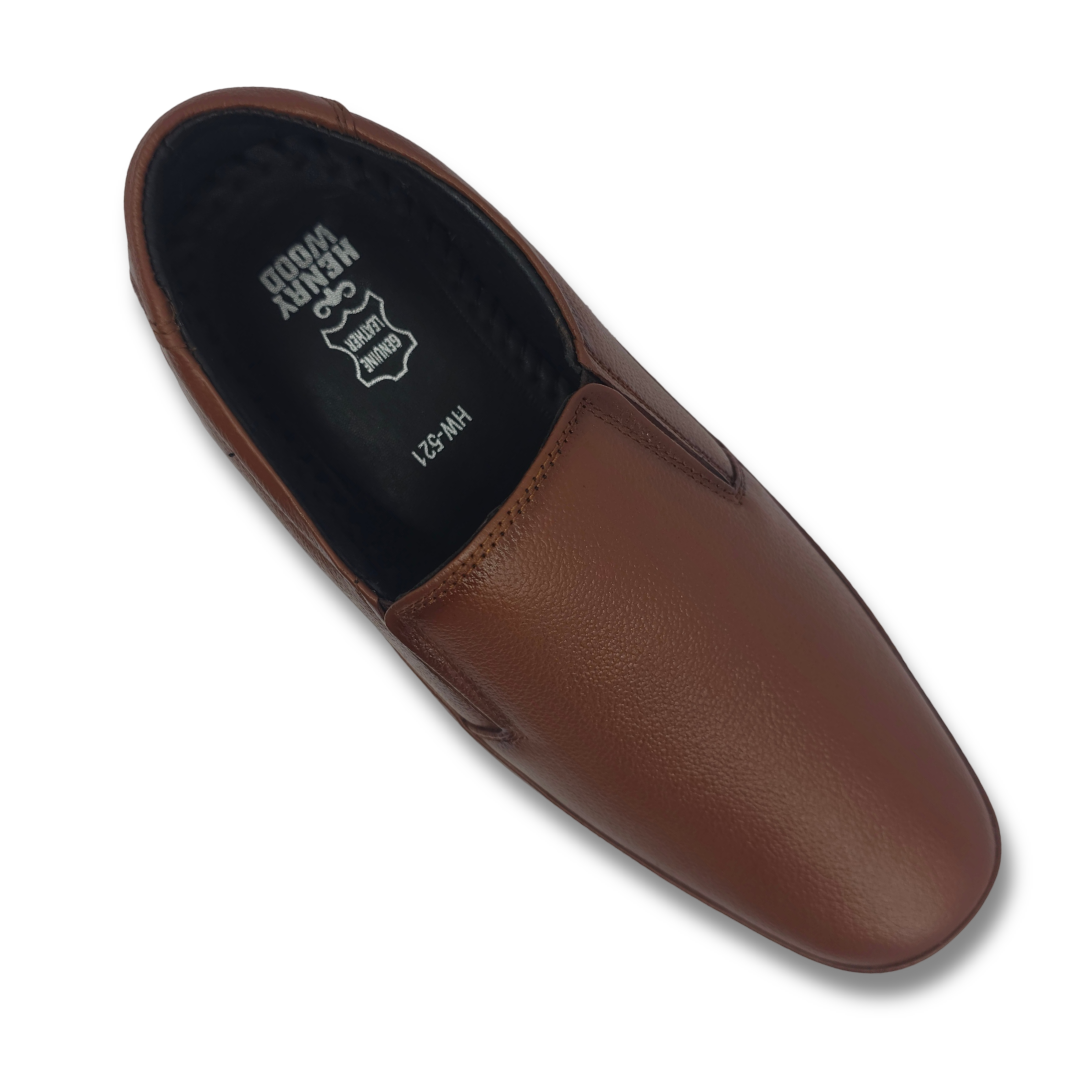 Luxe Formal Leather Shoes-HW-521-Tan