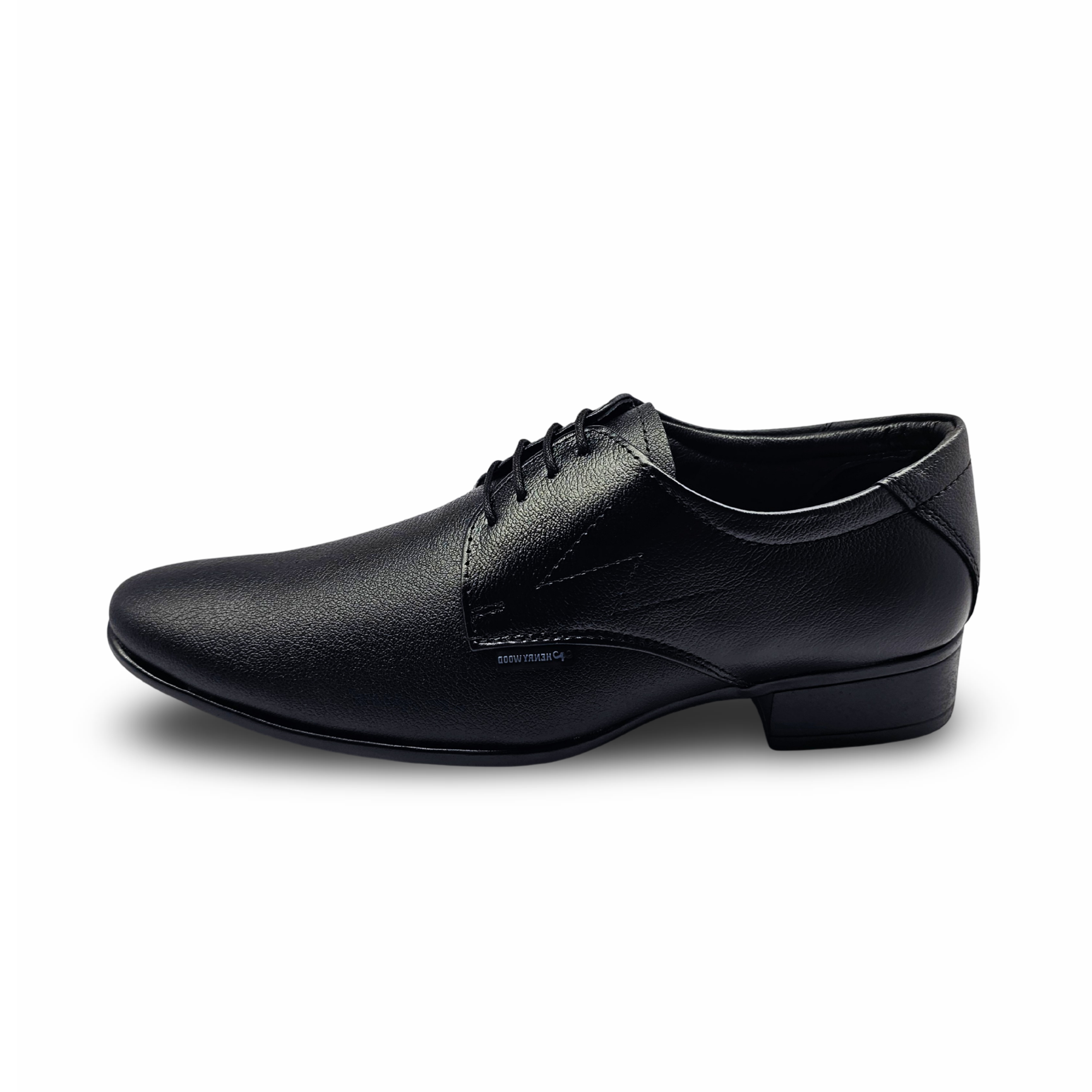 Black Classy Derby Formal Shoe For Men