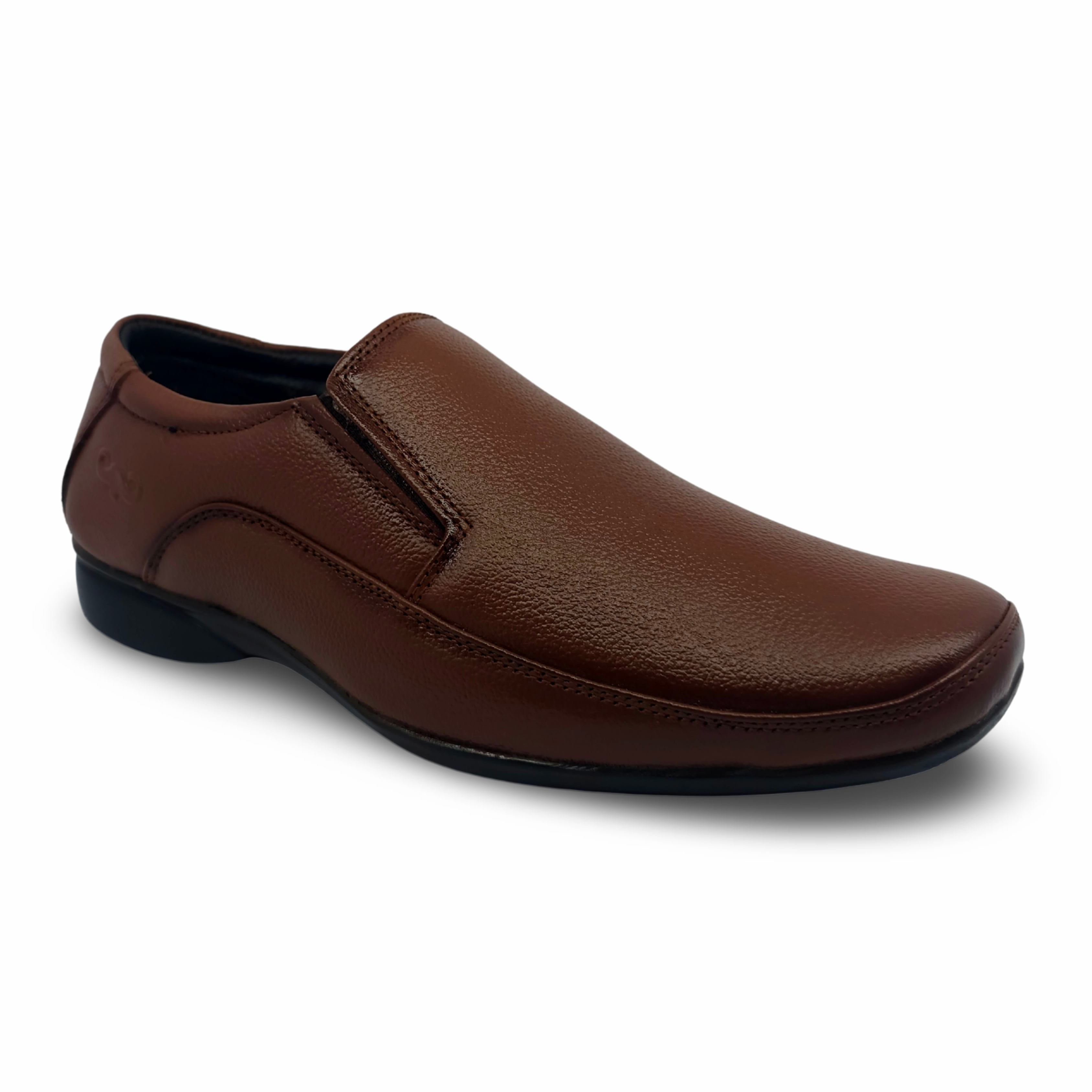 Luxe Formal Leather Shoes-HW-521-Tan