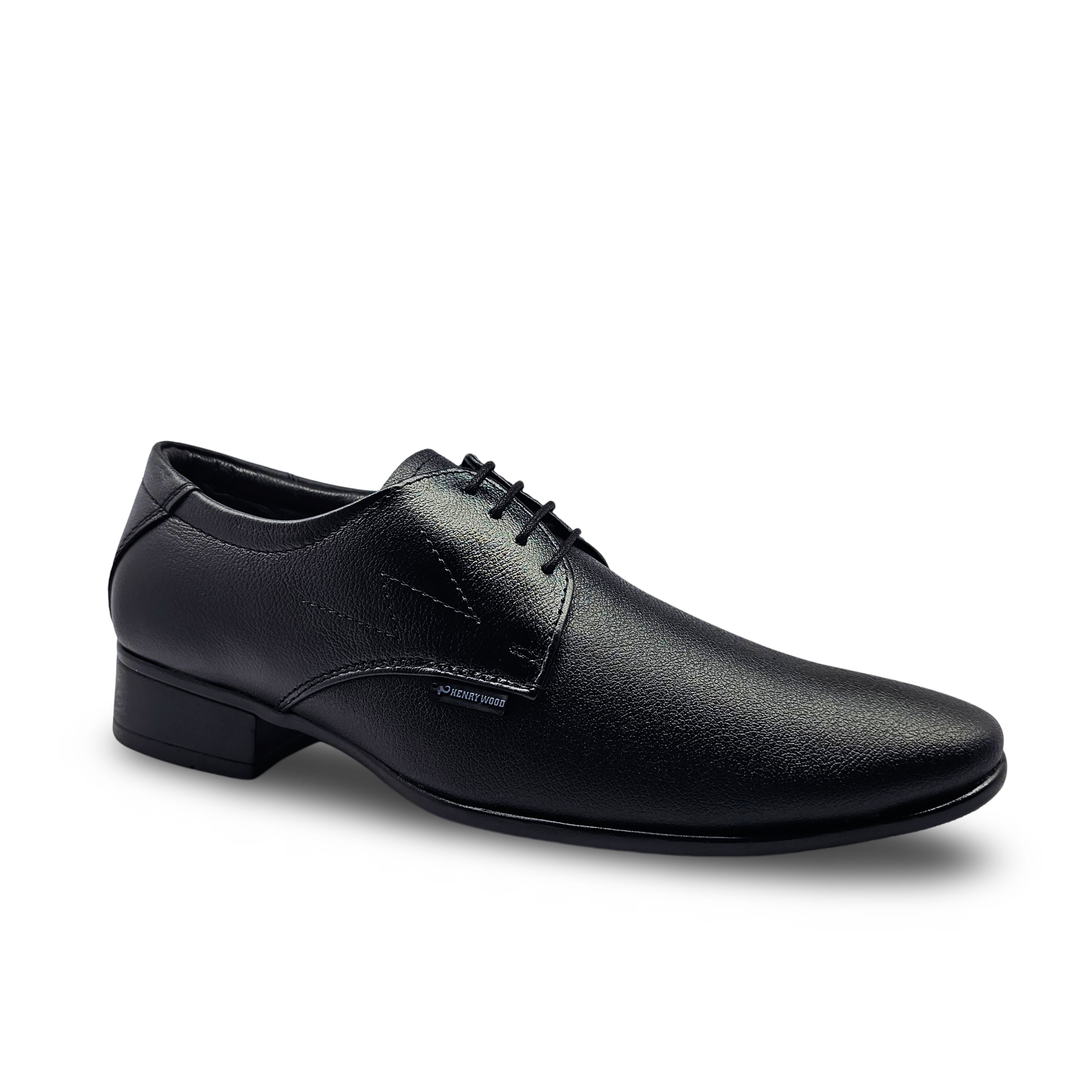 Black Classy Derby Formal Shoe For Men