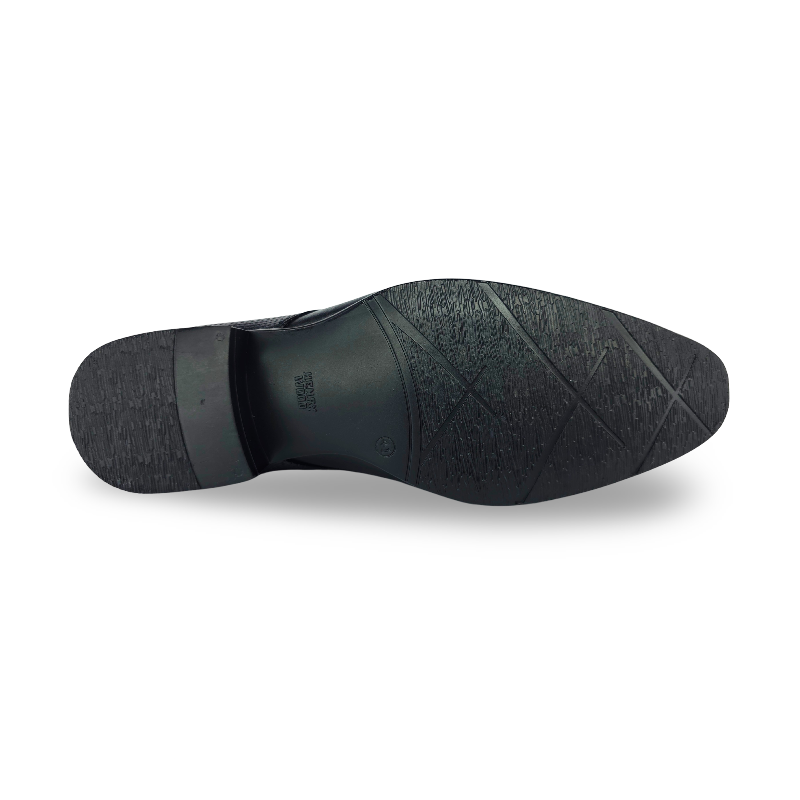 Black Classy Derby Formal Shoe For Men