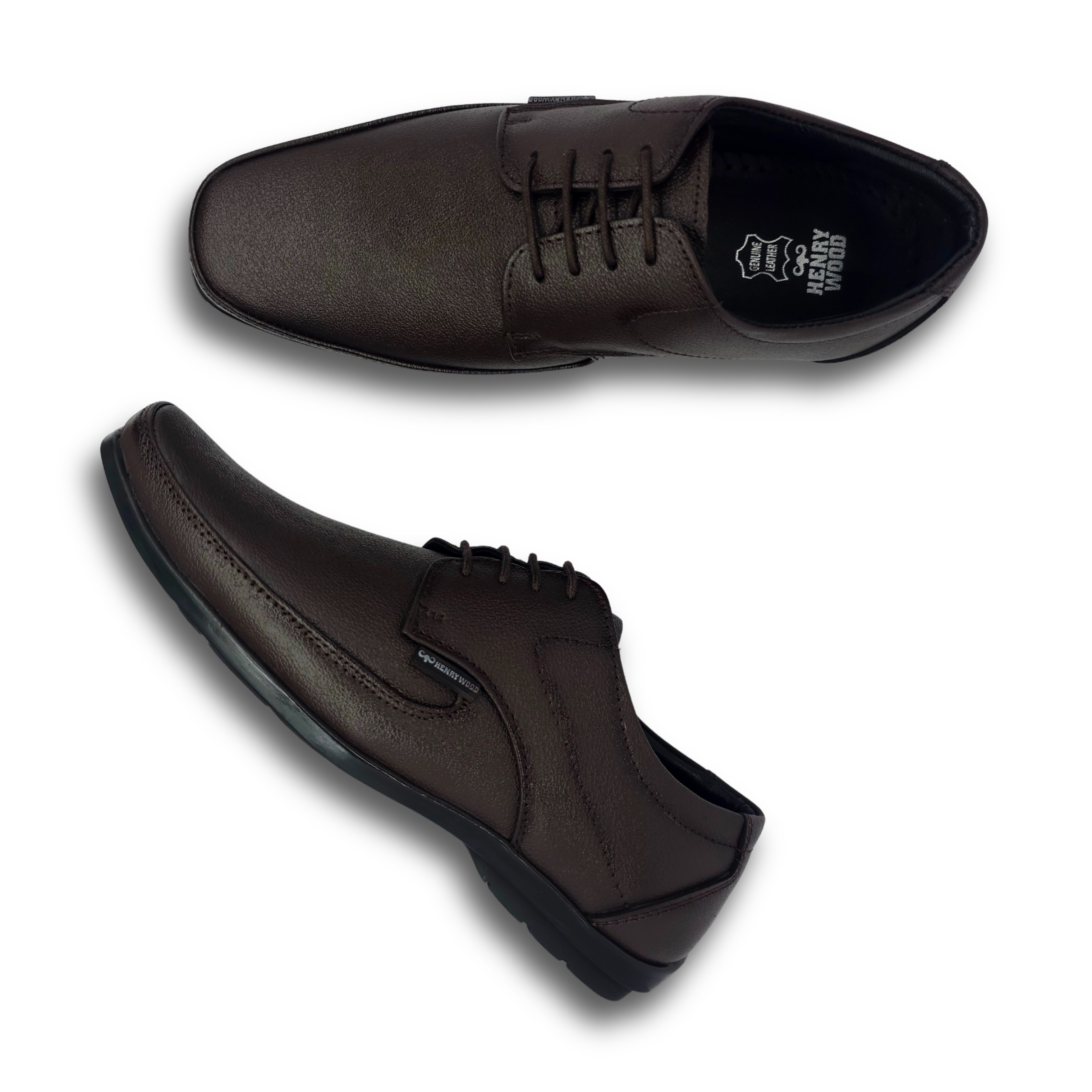 Signature Derby Designed for Men- HW-480-Coffe brown
