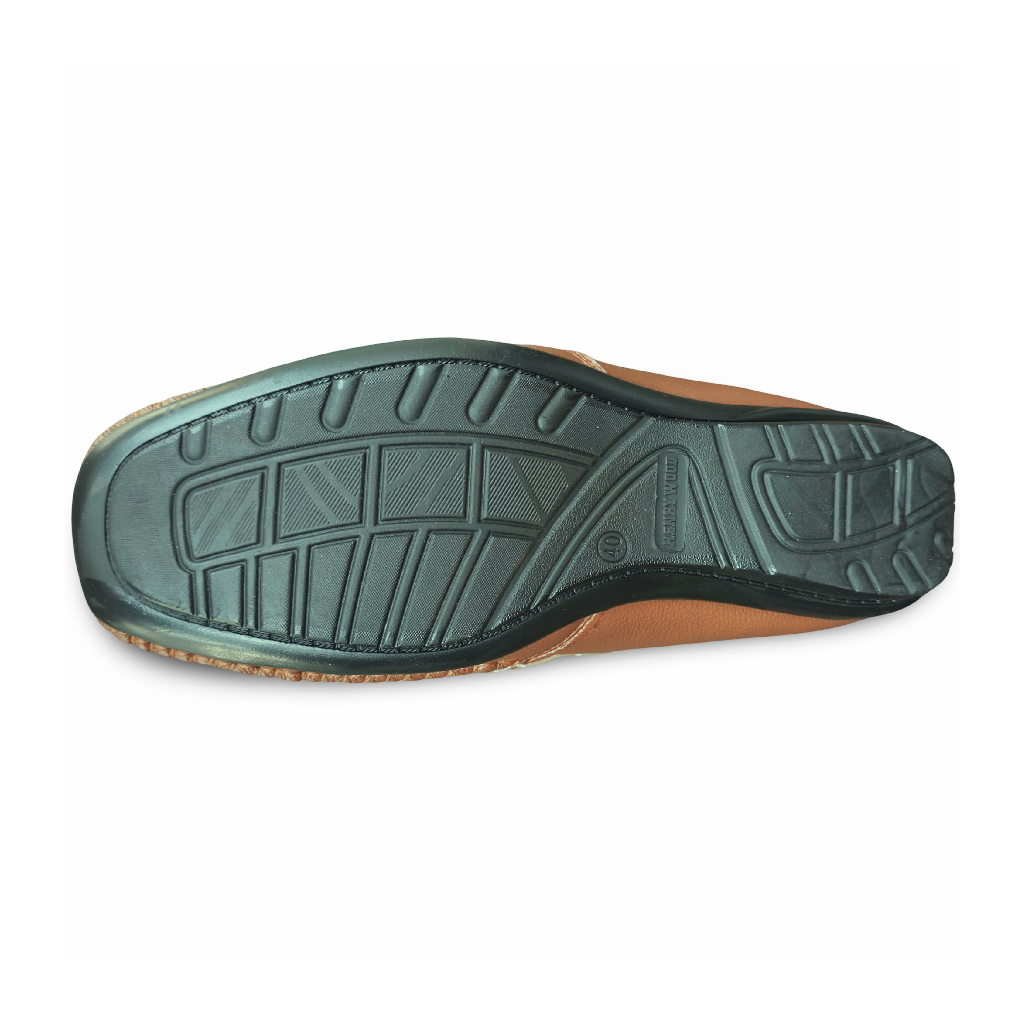 Mule leather Sandals For Men-HW-20-Tan
