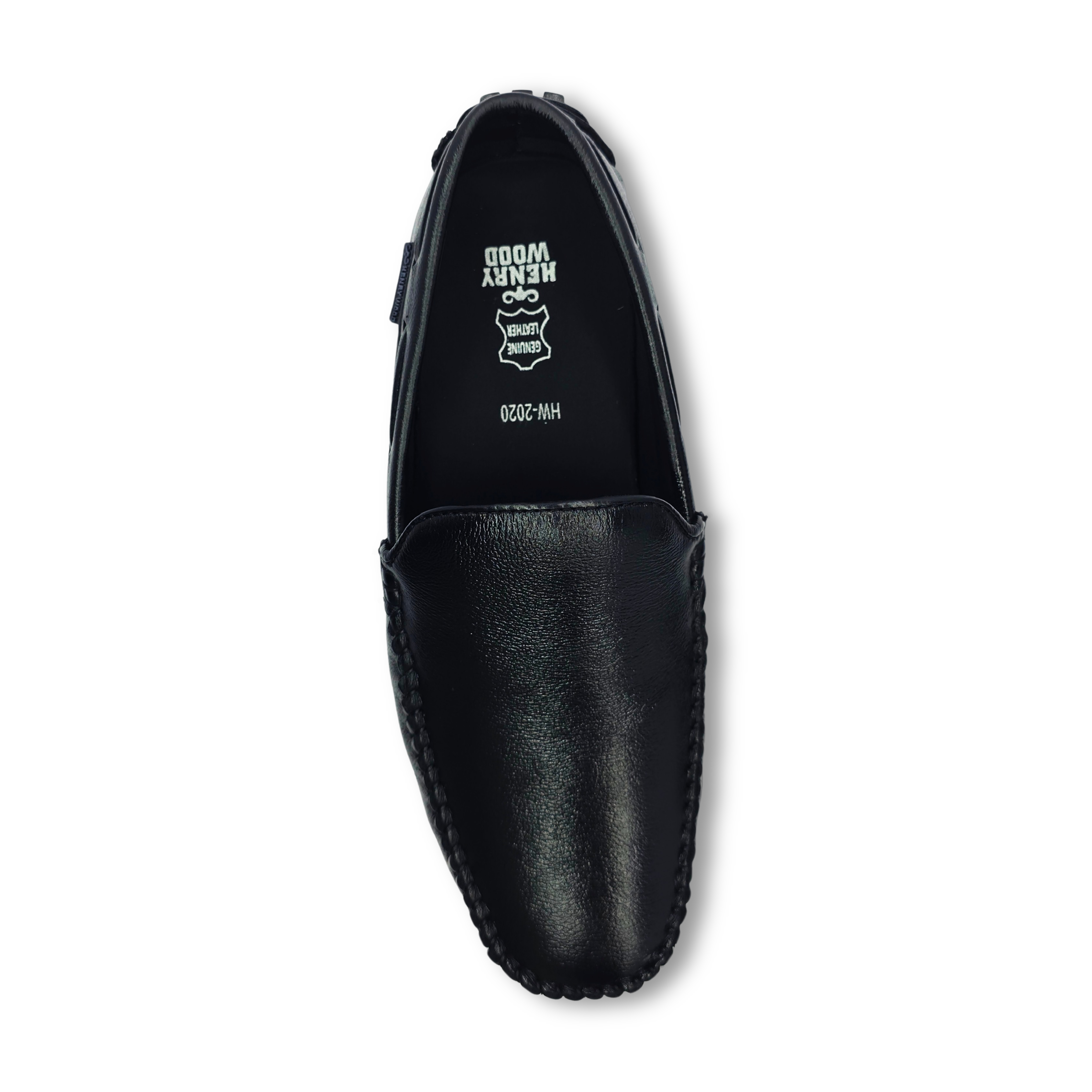 Classy Leather Loafers for Men- HW-2020-Black