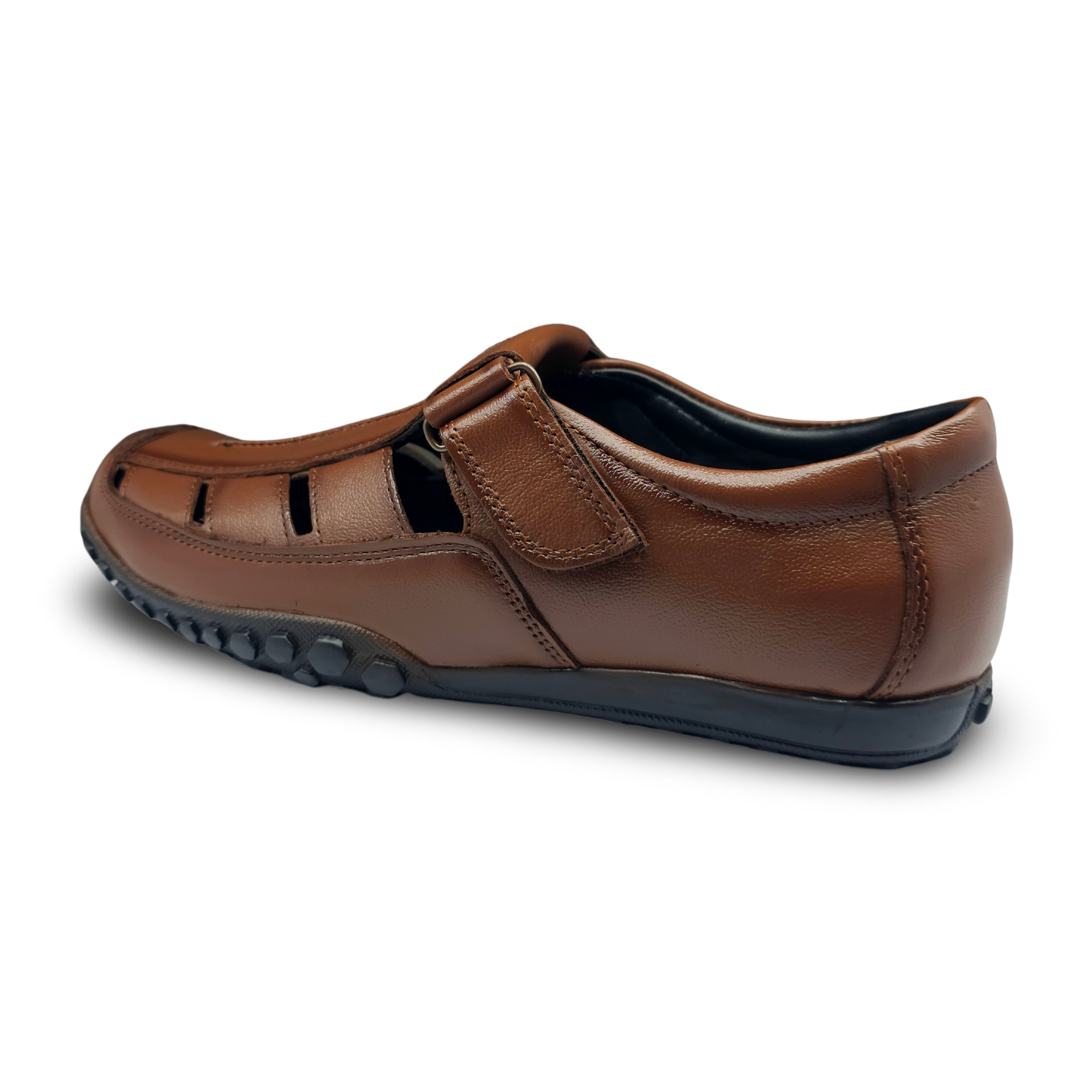 Timeless Roman Sandals for Everyday Use For Men -HW-52-Tan